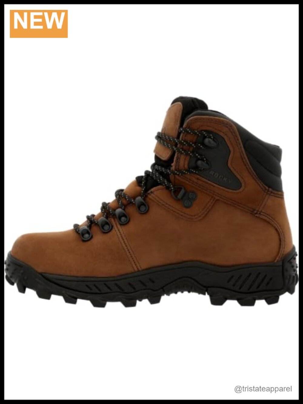 ROCKY Ridgetop GORE-TEX Waterproof Hiking Boots Faux Leather Rubber Sole 6 Inch